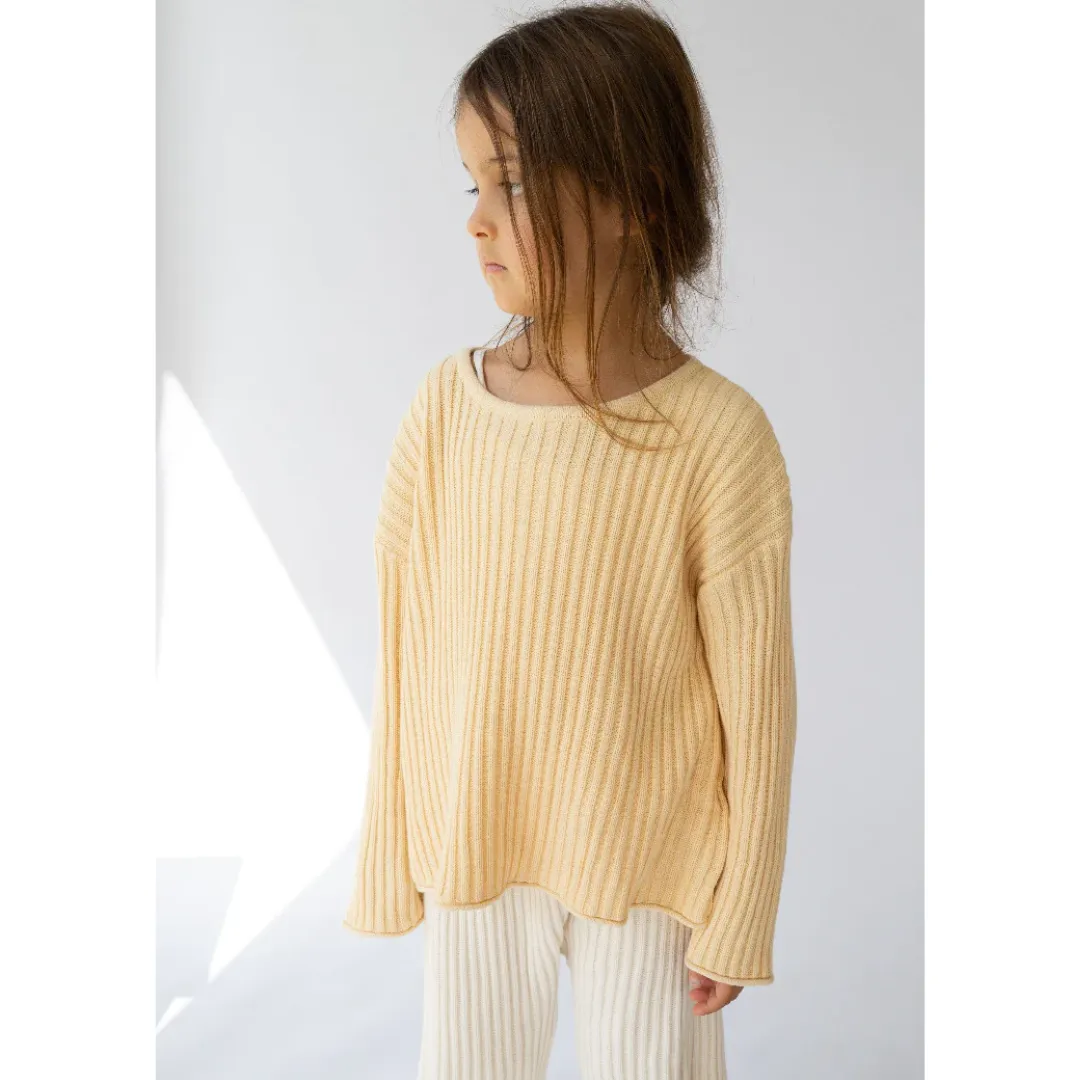 Essential Knit Sweater - Butter