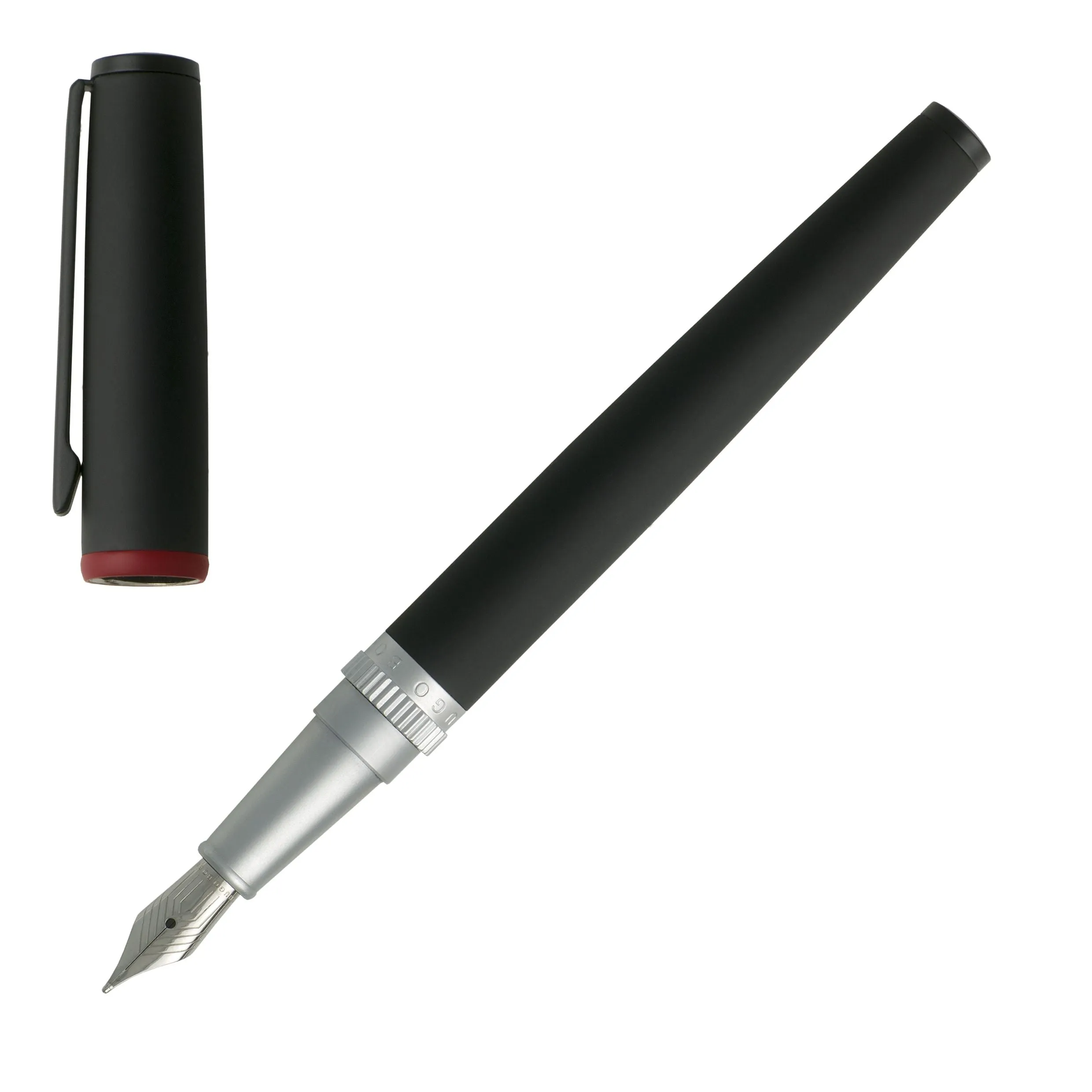 HUGO BOSS HSG8022A-Fountain pen Gear Black