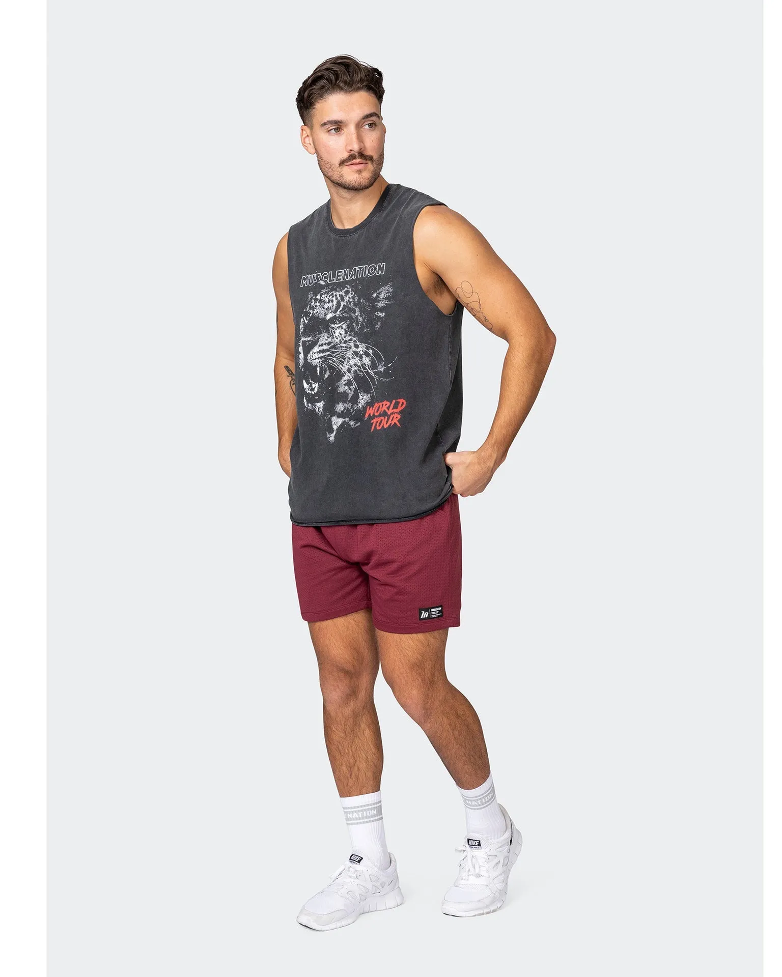 Lay Up 5" Shorts - Wine