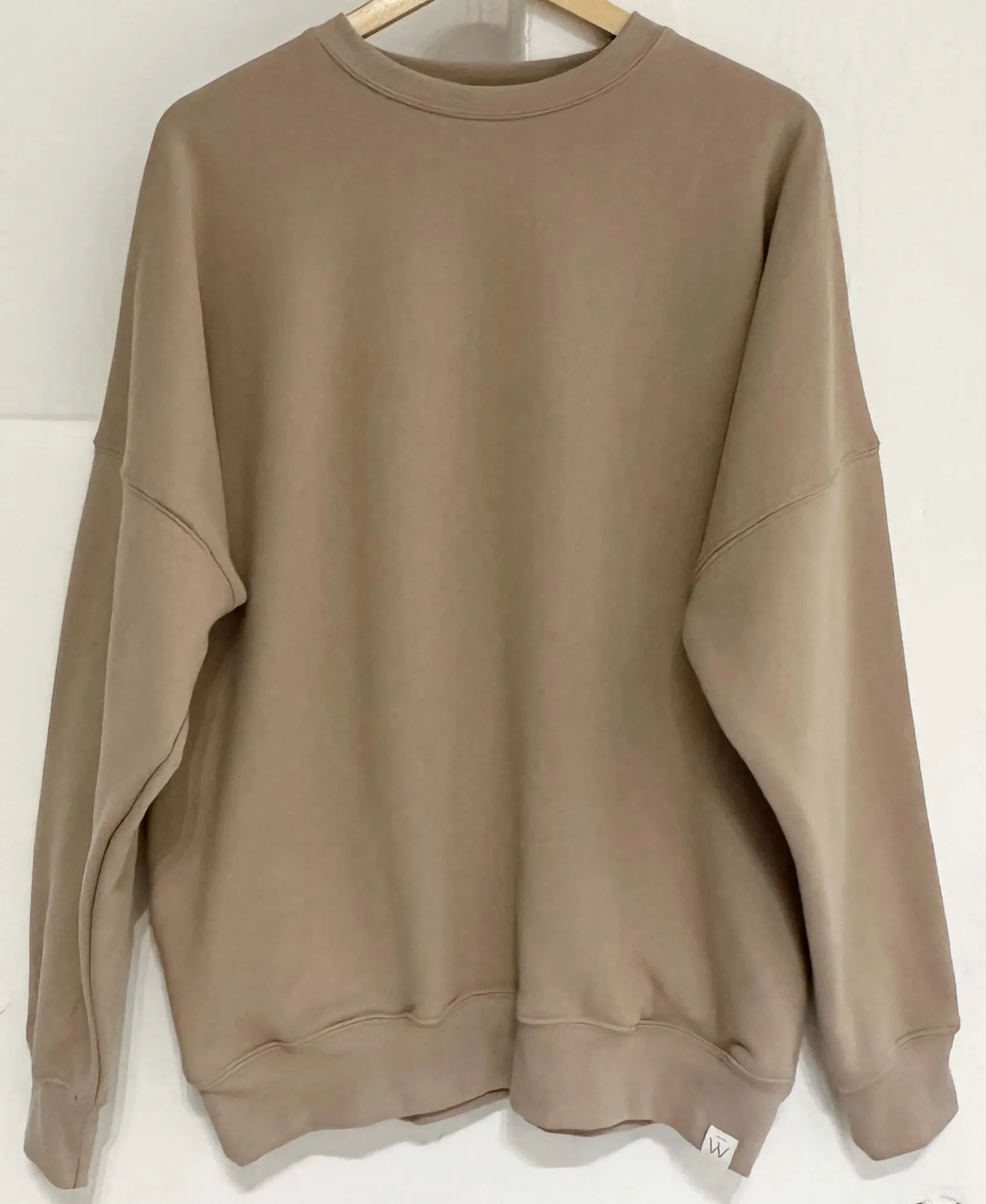 Oversized Crew with Pockets