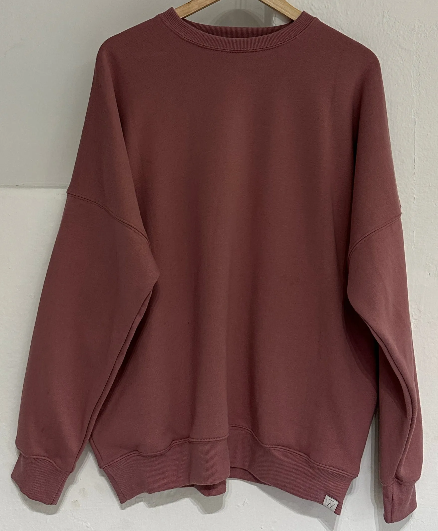 Oversized Crew with Pockets