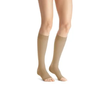 PR/1 JOBST OPAQUE WOMEN, KNEE HIGH, 30-40MMHG, XL, NATURAL, OPEN TOE