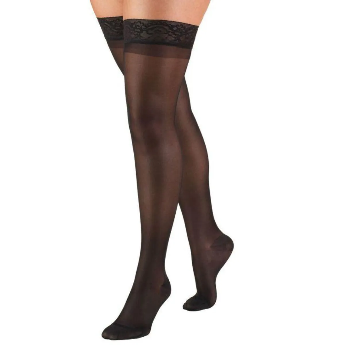 ReliefWear Women's LITES 15-20 mmHg Thigh High Support Stockings