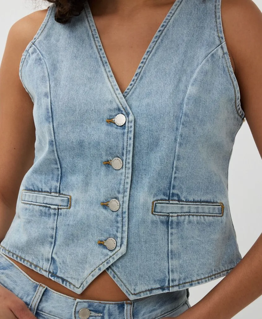 Shania Denim Vest