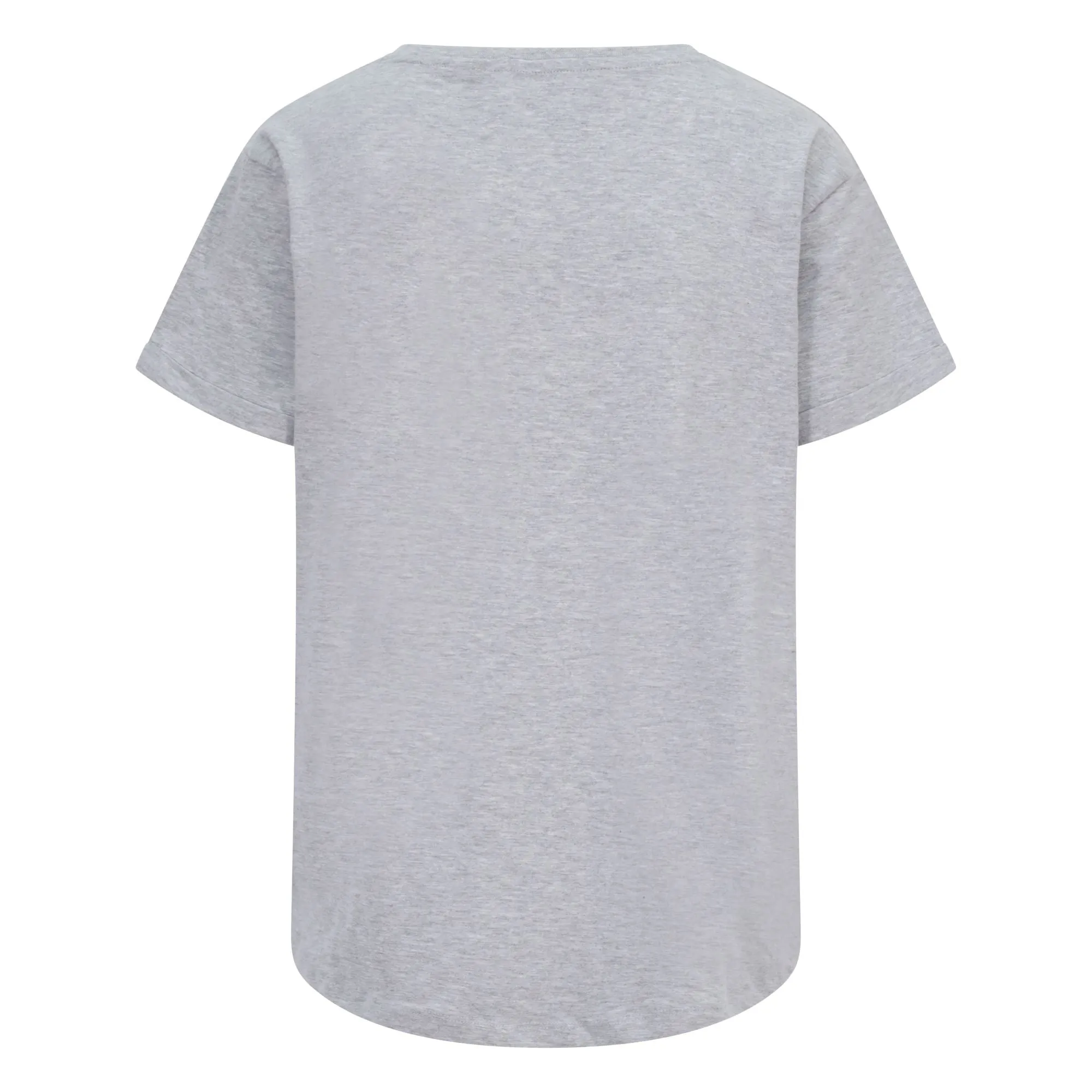 Validate Core Essentials Women's Rolled Sleeve T-Shirt Grey Heather
